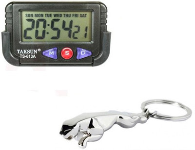 

OEM 1 Key Chain, 1 Car Dashboard Alarm Clock, 1 Stopwatch Combo