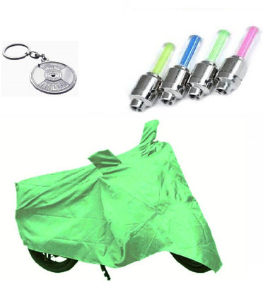 

Bull Rider 1 Bike Cover & 1 Beautiful Key Chain & 1 Set of 2 Tyre Led Light Combo