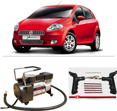 

Creative Via AutoCut-OFF Premium Metal Air Compressor With Tyre Punture Repair Kit For Fiat Punto Pure Combo