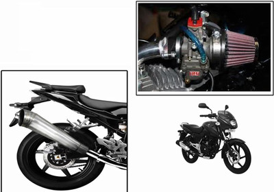

Speedwav 1 Bigul Bike Exhaust, 1 HP Bike Air Filter 42mm-Bajaj Pulsar 150 DTSi Type 3 Combo