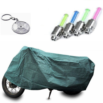 

Bull Rider 1 Bike Cover & 1 Beautiful Key Chain & 1 Set of 2 Tyre Led Light Combo