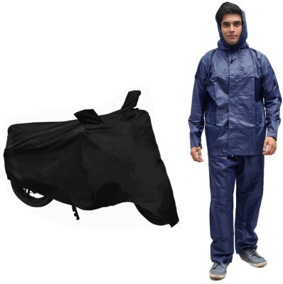 

Speedwav 1 X Speedwav Sporty Bike Body Cover, 1 X Speedwav Rain Suit With Hood Combo