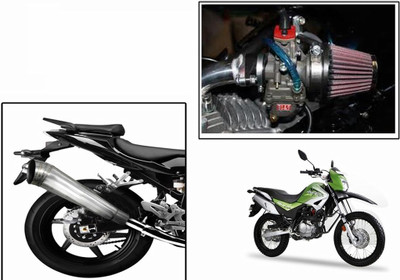 

Speedwav 1 Bigul Bike Exhaust, 1 HP Bike Air Filter 42mm-Hero Impulse Combo