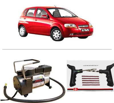 

Creative Via AutoCut-OFF Premium Metal Air Compressor With Tyre Punture Repair Kit For Chevrolet Aveo Uva Combo