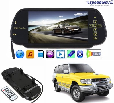 

Speedwav 1 7 inch Rear View Mirror Screen, 1 Bluetooth,USB,SDCard-MitsubishiPajero Combo