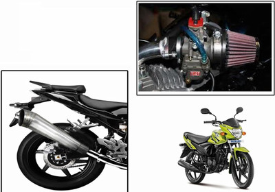 

Speedwav 1 Bigul Bike Exhaust, 1 HP Bike Air Filter 42mm-Suzuki Hayate Combo