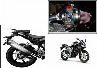 

Speedwav 1 Bigul Bike Exhaust, 1 HP Bike Air Filter 42mm-Yamaha Fazer Combo