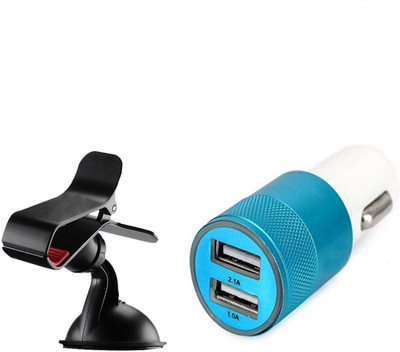 

CP Bigbasket 1 Fast turbo car charger, 1 Mobile holder Combo