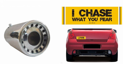 

Speedwav 1 Bumper Sticker, 1 Car Exhaust Combo