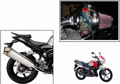 

Speedwav 1 Two End Exhaust, 1 HP Bike Air Filter 42mm-Yamaha SS 125 Combo