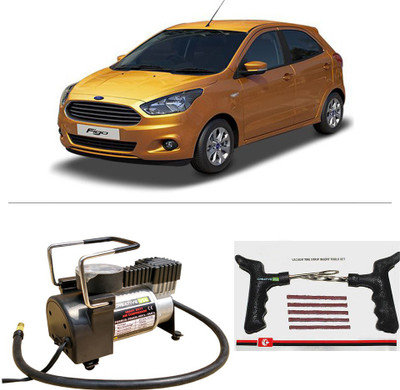

Creative Via AutoCut-OFF Premium Metal Air Compressor With Tyre Punture Repair Kit For Ford Figo Combo