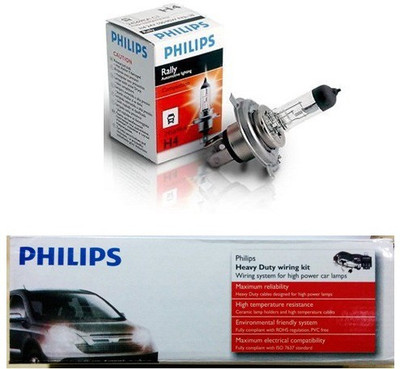 

Philips 1 Wiring kit, 1 Pair Philips Lights, High Power Lamps Combo