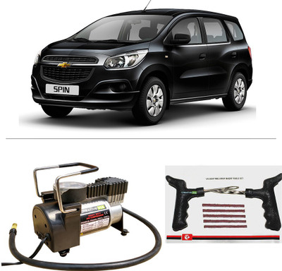 

Creative Via AutoCut-OFF Premium Metal Air Compressor With Tyre Punture Repair Kit For Chevrolet Spin Combo