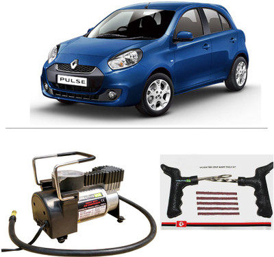 

Creative Via AutoCut-OFF Premium Metal Air Compressor With Tyre Punture Repair Kit For Renault Pulse Combo