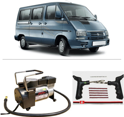 

Creative Via AutoCut-OFF Premium Metal Air Compressor With Tyre Punture Repair Kit For Tata Winger Combo