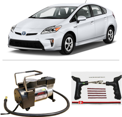 

Creative Via AutoCut-OFF Premium Metal Air Compressor With Tyre Punture Repair Kit For Toyota Prius Combo