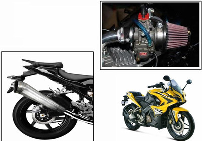 

Speedwav 1 Bigul Bike Exhaust, 1 HP Bike Air Filter 42mm-Bajaj Pulsar 200RS DTS-i Combo