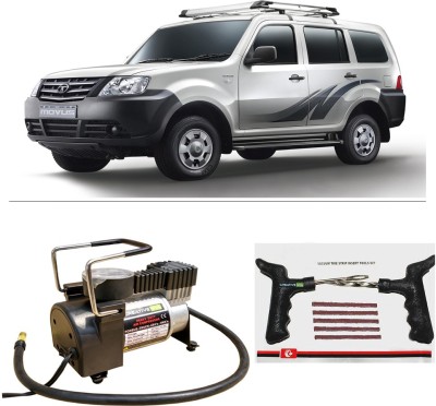 

Creative Via AutoCut-OFF Premium Metal Air Compressor With Tyre Punture Repair Kit For Tata Movus Combo