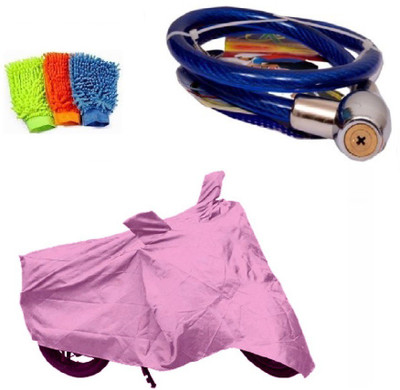 

Bull Rider 1 Bike Cover & 1 Microfiber Gloves & 1 Helmet Safety Lock Combo