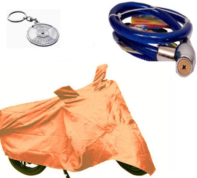 

Bull Rider 1 Bike Cover & 1 Beautiful Key Chain & 1 Helmet Safety Lock Combo