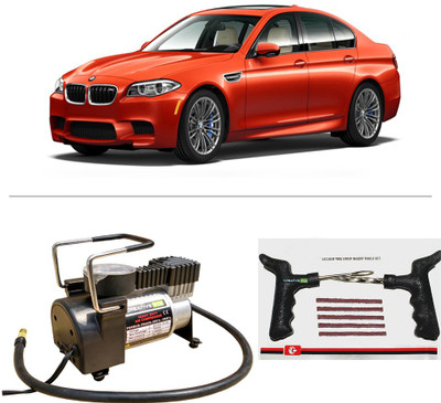 

Creative Via AutoCut-OFF Premium Metal Air Compressor With Tyre Punture Repair Kit For BMW M5 Combo