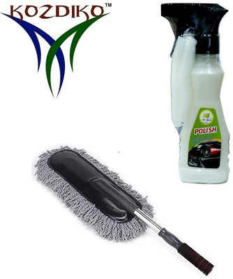 

Kozdiko Premium Quality Polish 200 ML and 1 Microfibre Duster Combo