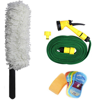 

Speedwav 1 Pressure Spray Jet Gun 10meter, 1 Long Microfiber Duster, 1 Sponge Combo
