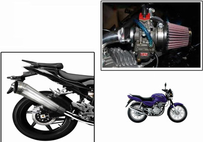 

Speedwav 1 Bigul Bike Exhaust, 1 HP Bike Air Filter 42mm-Bajaj Pulsar 150 Type 1 Combo