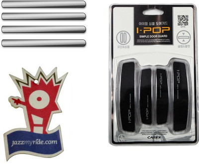 

Speedwav 1 Car Bumper Guards, 1 Black i-pop Door Guards, 1 Jazzy Perfume Combo