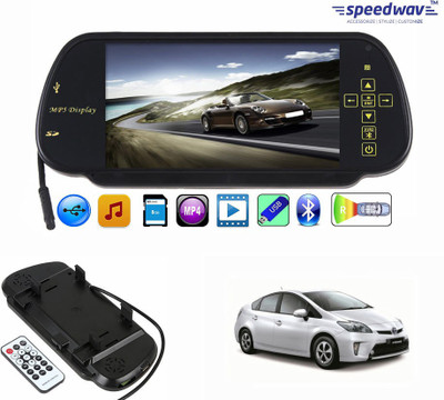 

Speedwav 1 7 inch Rear View Mirror Screen, 1 Bluetooth,USB,SDCard-ToyotaPriusHybrid Combo