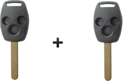 

W2W Replacement key shell for Honda Accord / CR-V Car 2Pcs Combo