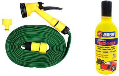 

Speedwav 1 Bike Cleaning Kit Water Spray Gun 10 Meter, 1 Abro Shampoo 100 ml Combo