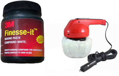 

Coido 1 Car Polisher, 1 3M Premium Rubbing Compound Combo