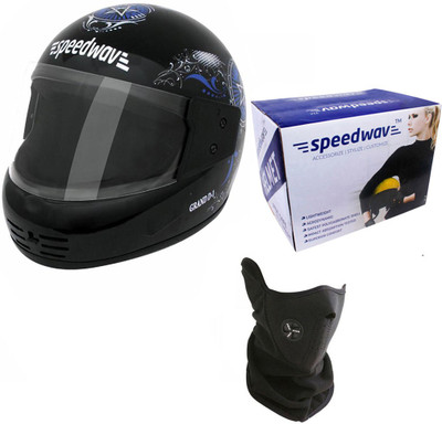 

Speedwav 1 Helmet, 1 Face Mask Combo