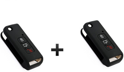 

W2W MAHINDRA XUV 500 BLACK KEY COVER 2Pcs Combo