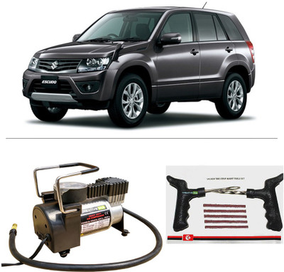 

Creative Via AutoCut-OFF Premium Metal Air Compressor With Tyre Punture Repair Kit For Maruti Suzuki Vitara 2016 Combo