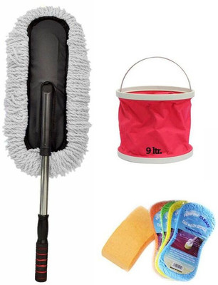 

Speedwav 1 Cleaning Water Bucket, 1 Microfiber Duster, 1 Magic Sponge Combo