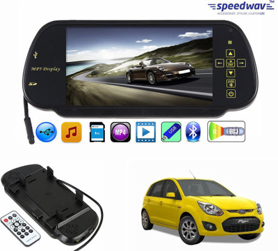 

Speedwav 1 7 inch Rear View Mirror Screen, 1 Bluetooth,USB,SDCard-FordFigo Combo