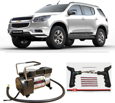 

Creative Via AutoCut-OFF Premium Metal Air Compressor With Tyre Punture Repair Kit For Chevrolet Trailblazer Combo