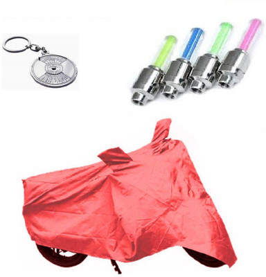 

Bull Rider 1 Bike Cover & 1 Beautiful Key Chain & 1 Set of 2 Tyre Led Light Combo