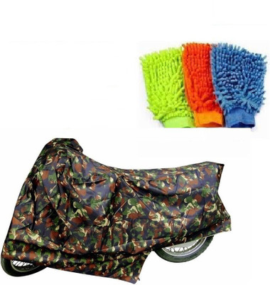 

Bull Rider 1 Bike Cover & 1 Microfiber Gloves Combo