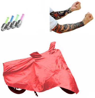 

Bull Rider 1 Bike Cover & 1 Pair of Sun Protect Arm Sleeves & 1 Set of 2 Tyre LED Light Combo