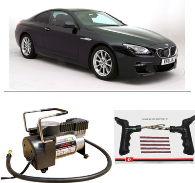 

Creative Via AutoCut-OFF Premium Metal Air Compressor With Tyre Punture Repair Kit For BMW 6 Series Combo