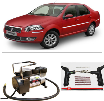 

Creative Via AutoCut-OFF Premium Metal Air Compressor With Tyre Punture Repair Kit For Fiat Siena Combo