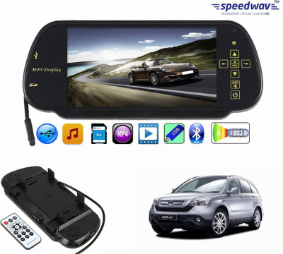 

Speedwav 1 7 inch Rear View Mirror Screen, 1 Bluetooth,USB,SDCard-HondaCR-V Combo