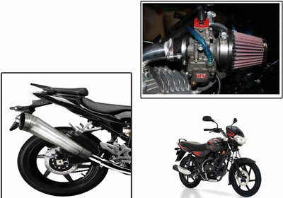 

Speedwav 1 Bigul Bike Exhaust, 1 HP Bike Air Filter 42mm-Bajaj Discover 125 DTS-i Combo