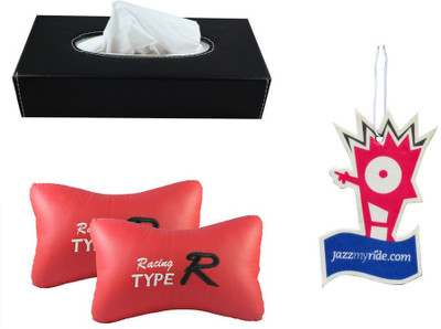 

Speedwav 1 Tissue Holder, 1 TypeR Pillow Red, 1 Jazzy Hanging Perfume Combo