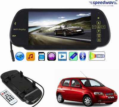 

Speedwav 1 7 inch Rear View Mirror Screen, 1 Bluetooth,USB,SDCard-ChevroletAveoUVA Combo