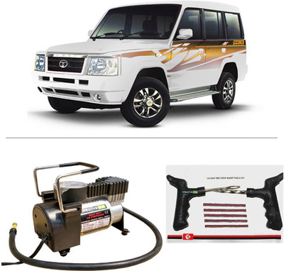 

Creative Via AutoCut-OFF Premium Metal Air Compressor With Tyre Punture Repair Kit For Tata Sumo Gold Combo