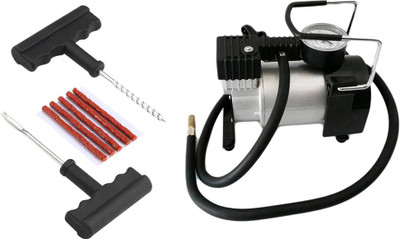 

Gold Dust 1 Puncture kit , 1Air Compressor Pump Combo
